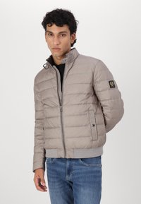 Belstaff CIRCUIT  - Páperová bunda - chrome grey