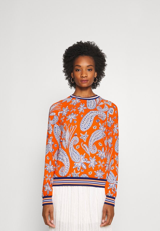 Blus - orange/blue
