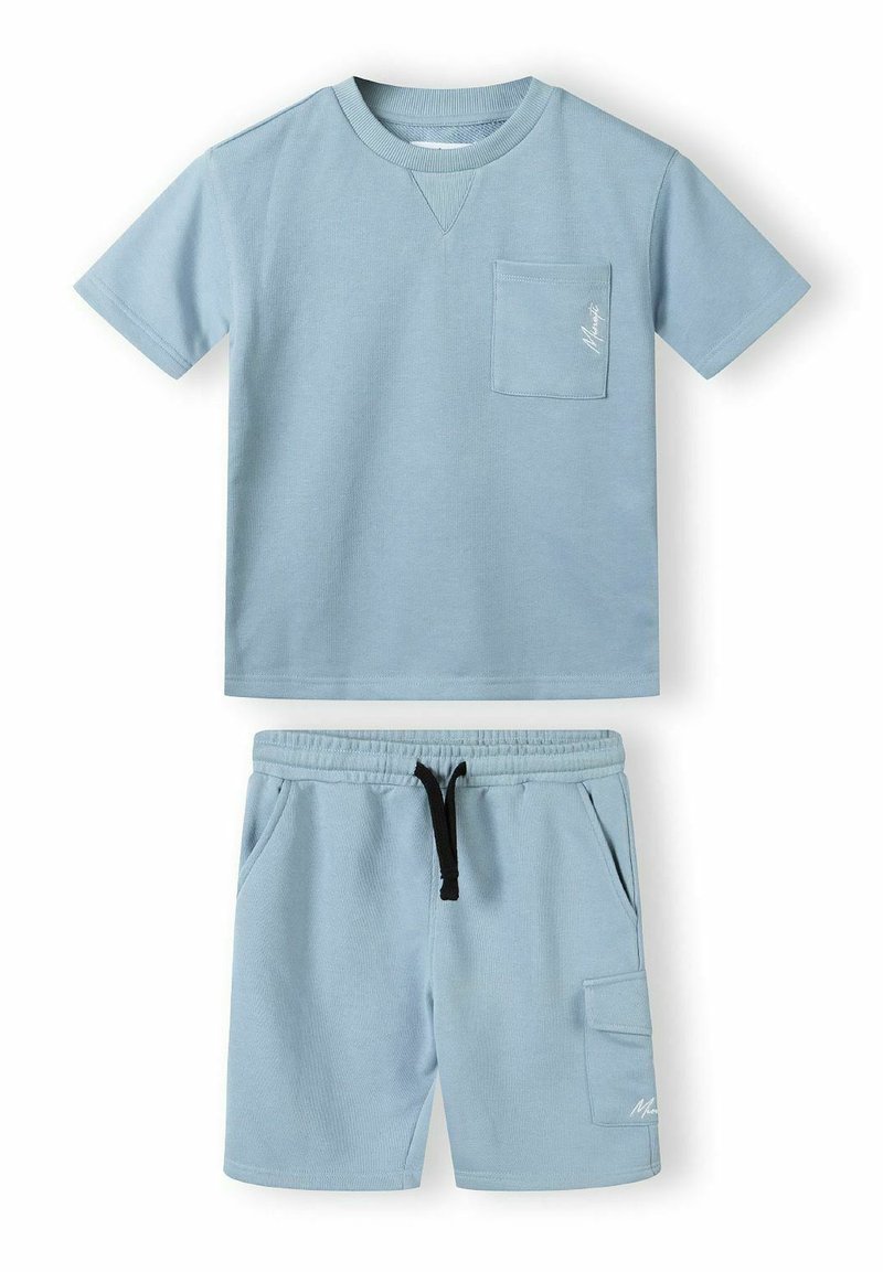 MINOTI SHORT SLEEVE SET - Shorts - light blue/lichtblauw - Zalando.nl