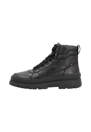 Bottines à lacets - carbonschwarz