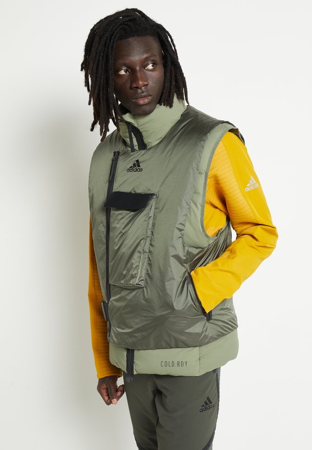 Weste - dark green