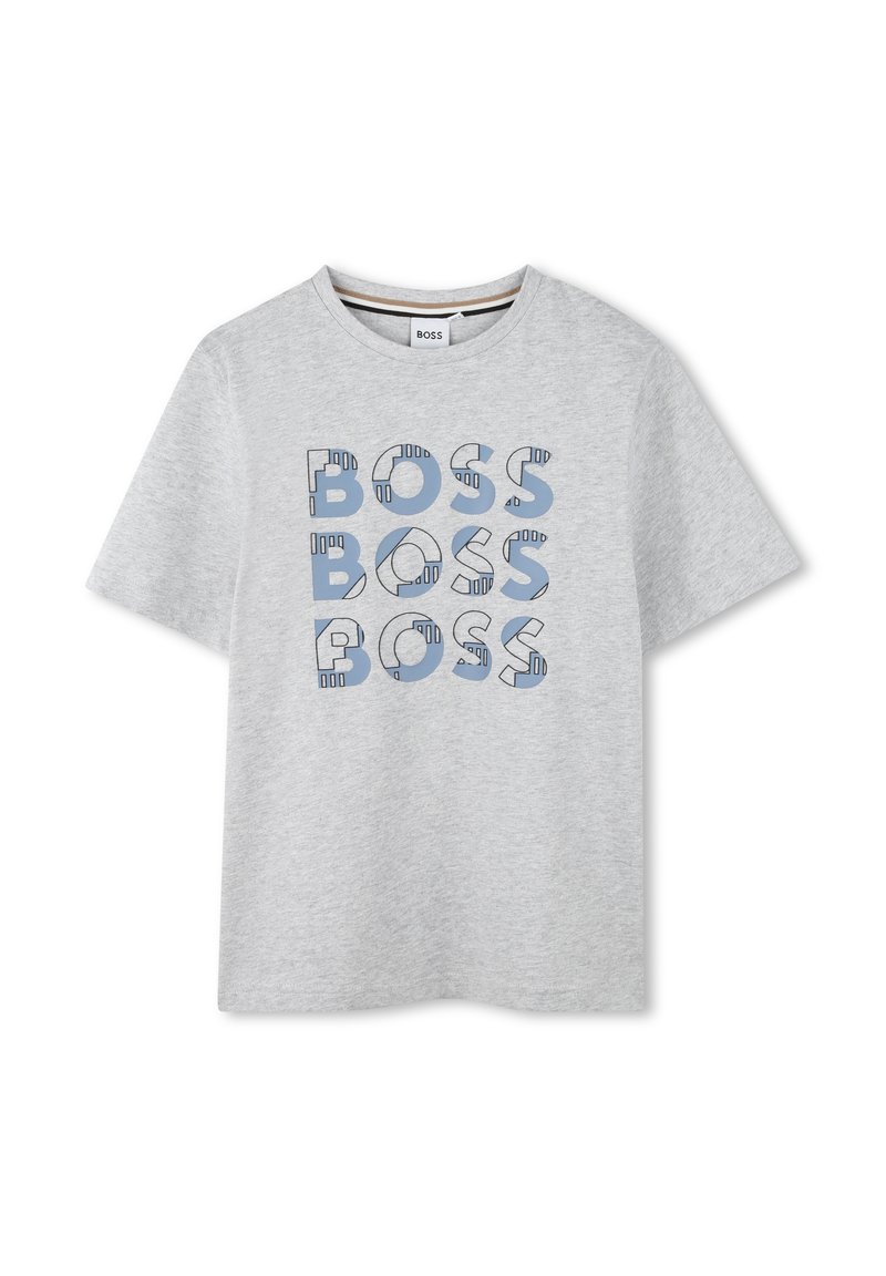 BOSS Kidswear T-shirt print grijs BOSS Kidswear T-shirt print grijs
