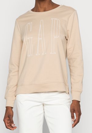 Sweatshirt - beige