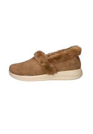 Pantoffels - cognac