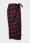 MID FULL - Jupe portefeuille - red/black multi