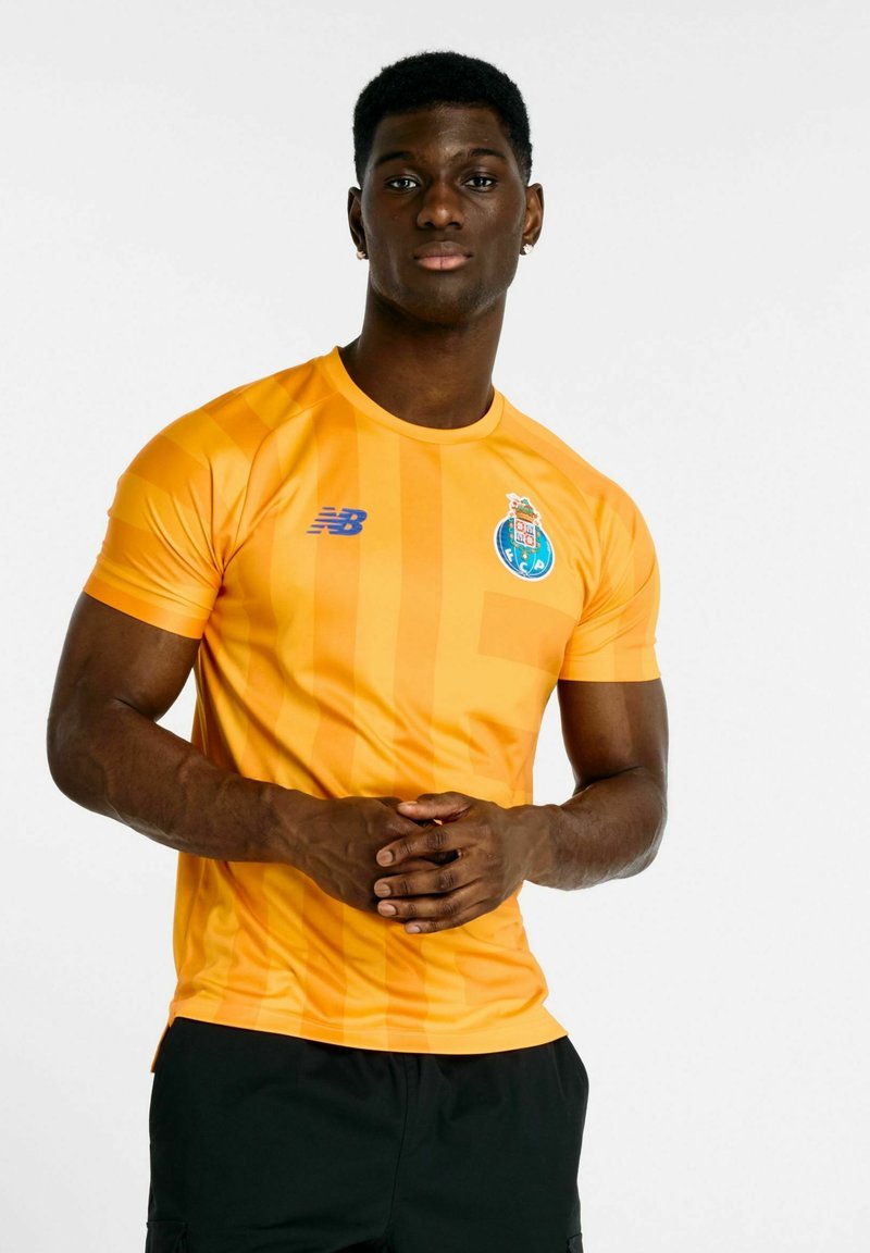 New Balance T-shirt print geel New Balance T-shirt print geel