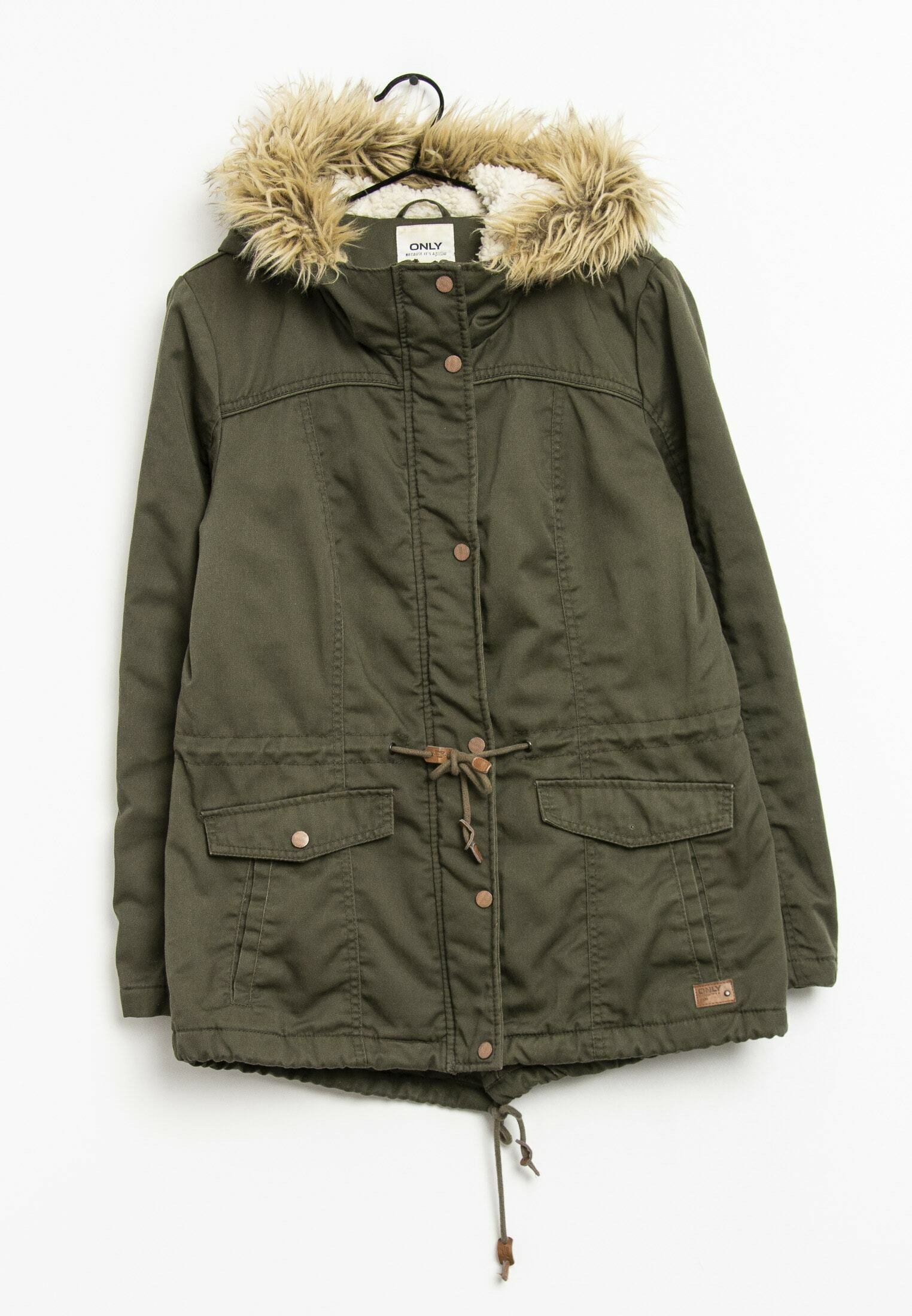 Winter Parka Only Parka Oliv Parka Only Invernale Giubbotti Only
