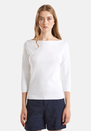 BOAT NECK - Jumper - white