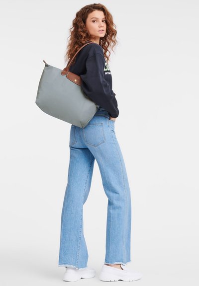 Longchamp SHOPPER L LE PLIAGE ORIGINAL - Handbag - stahl