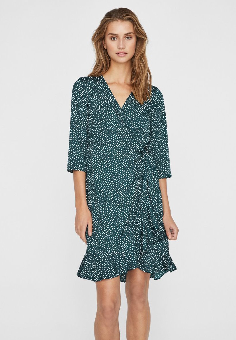 Vero Moda VMHENNA - Jurk - ponderosa pine/groen - Zalando.nl