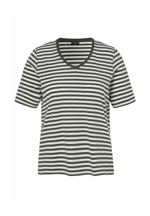 Print T-shirt - khaki
