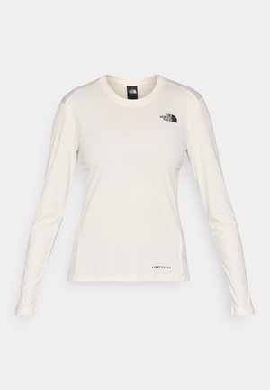 The North Face SHADOW LONG SLEEVE - T-shirt à manches longues - white dune
