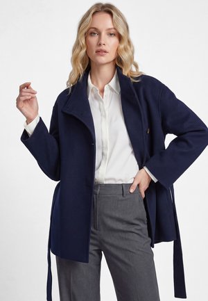 DreiMaster, DREIMASTER COAT - Halflange jas - navy