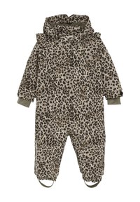 EN FANT WITH FRILLONG SLEEVES - Combinaison de pluie - pine bark