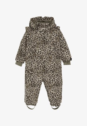 EN FANT WITH FRILLONG SLEEVES - Regenanzug - pine bark