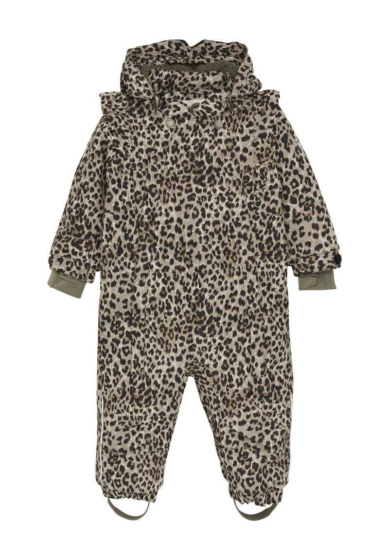 EN FANT WITH FRILLONG SLEEVES - Combinaison de pluie - pine bark