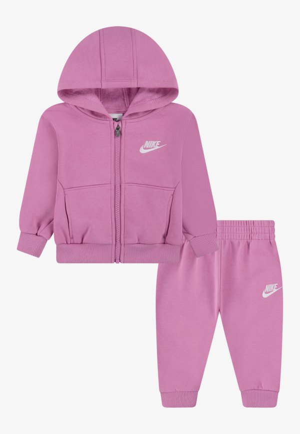 CLUB UNISEX SET - Tracksuit bottoms - magic flamingo