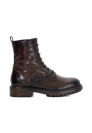 PATLEY - Platform ankle boots - dark brown