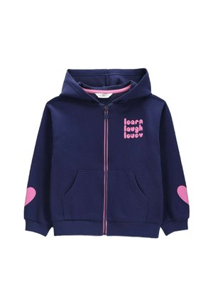 Coccodrillo, KAPUZENSWEATJACKE - Zip-up sweatshirt - dark blue