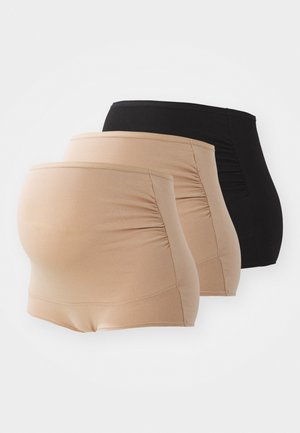 MOM BRIEF HIGH 3 PACK - Alushousut - beige
