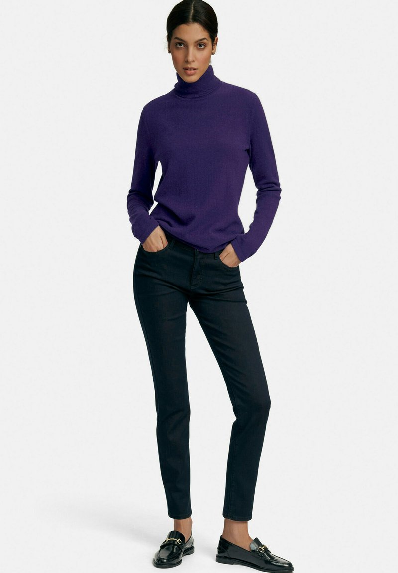 Damen Strickjacken | PETER HAHN Strickpullover lila - DS20169 Damen Strickjacken | PETER HAHN Strickpullover lila - DS20169