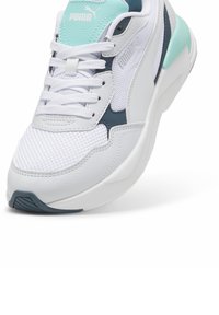 Puma X-RAY SPEED LITE  - Matalavartiset tennarit - white silver mist gray skies mint