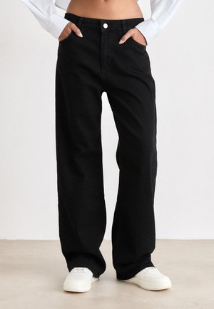 BOSS CROSSROAD SUPER  - Relaxed fit jeans - black