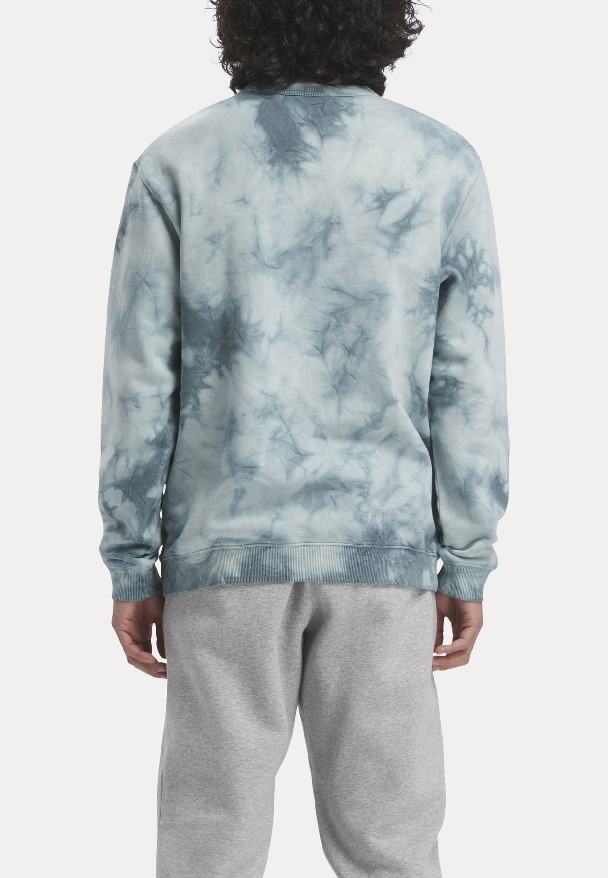 LONG SLEEVE DYE MARBLE CREW