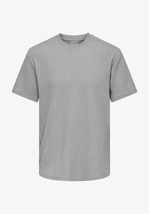 Only & Sons, T-SHIRT ONSLAZIO T-SHIRT - T-shirt basique - ultimate grey