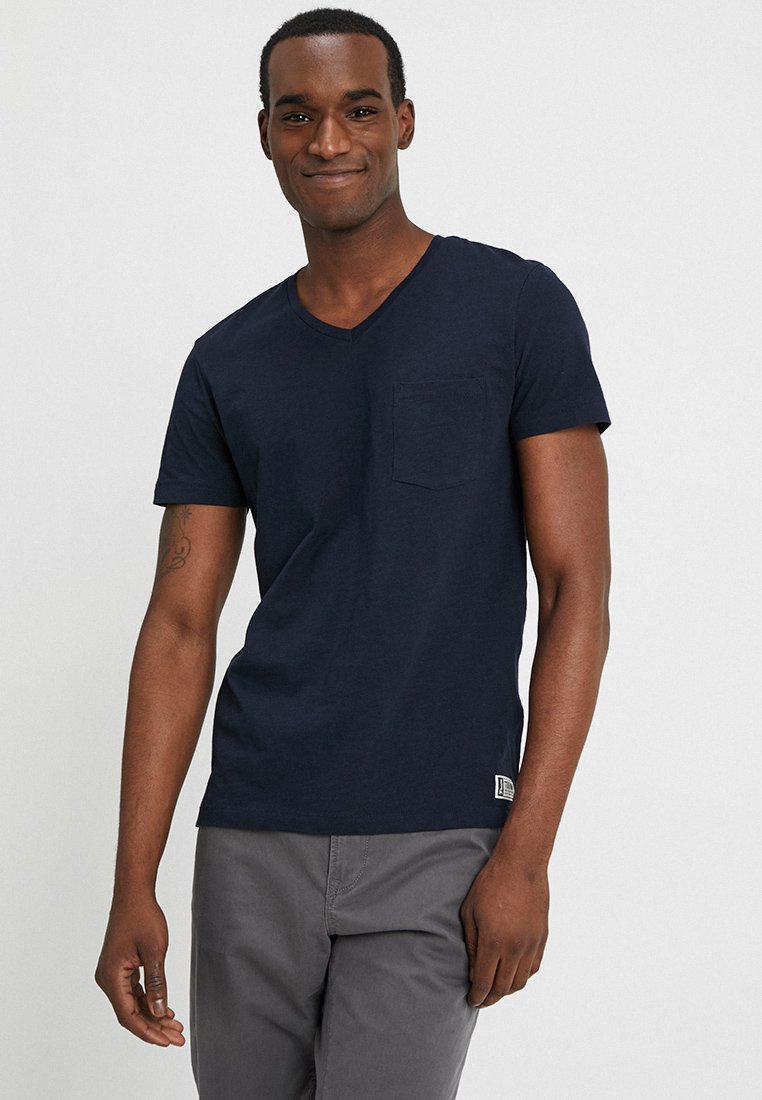 T-Shirt Uomo TOM TAILOR Denim – Manica Corta, Cotone, Vestibilità Ottimale, Collezione Young Fashion