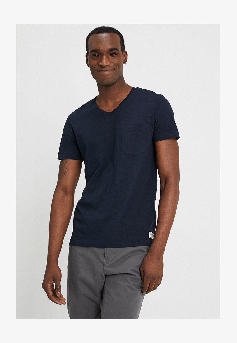 T-Shirt Uomo TOM TAILOR Denim – Manica Corta, Cotone, Vestibilità Ottimale, Collezione Young Fashion