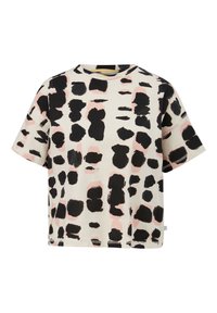 QS IM BOXY SCHNITT - T-Shirt print - helles sand