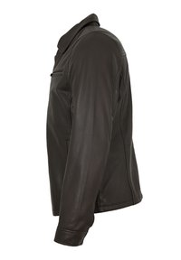 Lederjacken24 LEON - Lederjacke - choco
