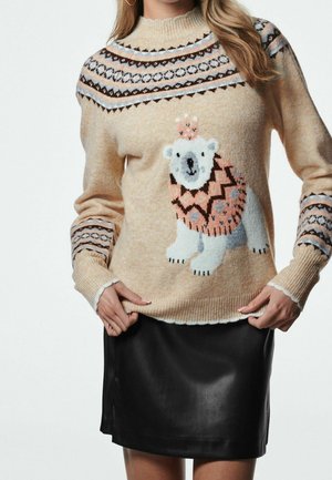 Pullover - beige