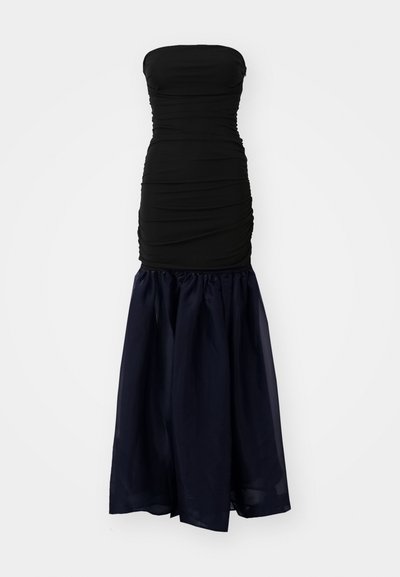 STAUD LIYA DRESS - Pidulikud riided - black/navy
