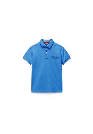 NEW BOX LOGO SS - Polo - blue jasper