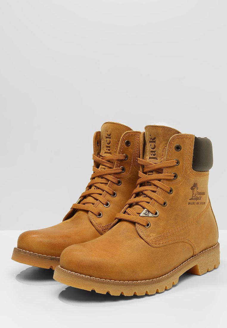 Panama Jack IGLOO - Botines con cordones - vintage/mostaza - Zalando.es