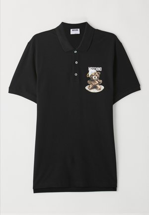 MOSCHINO TEDDY - Polo majica - black
