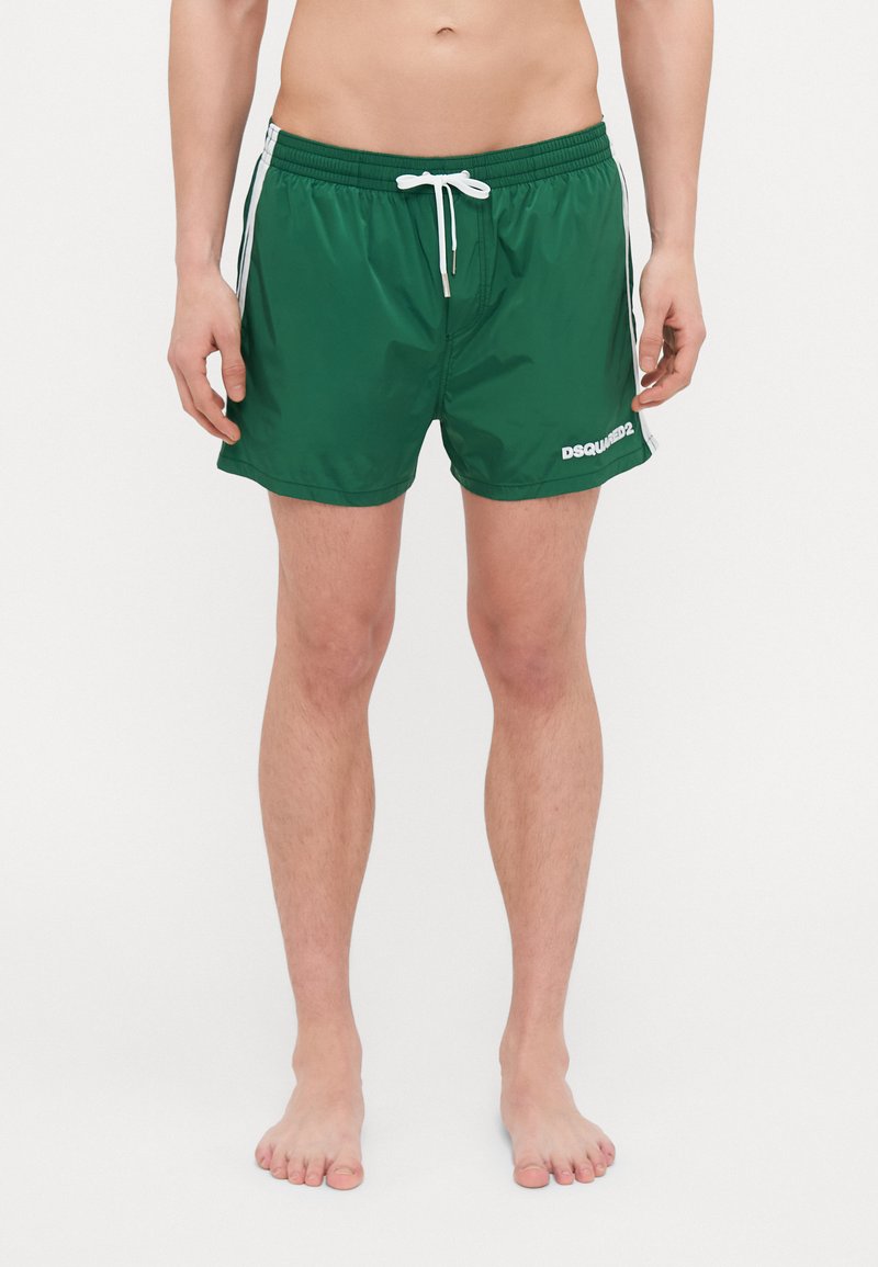 Dsquared2 - BOXEUR BOXER MIDI - Short de bain - deep green, Agrandir