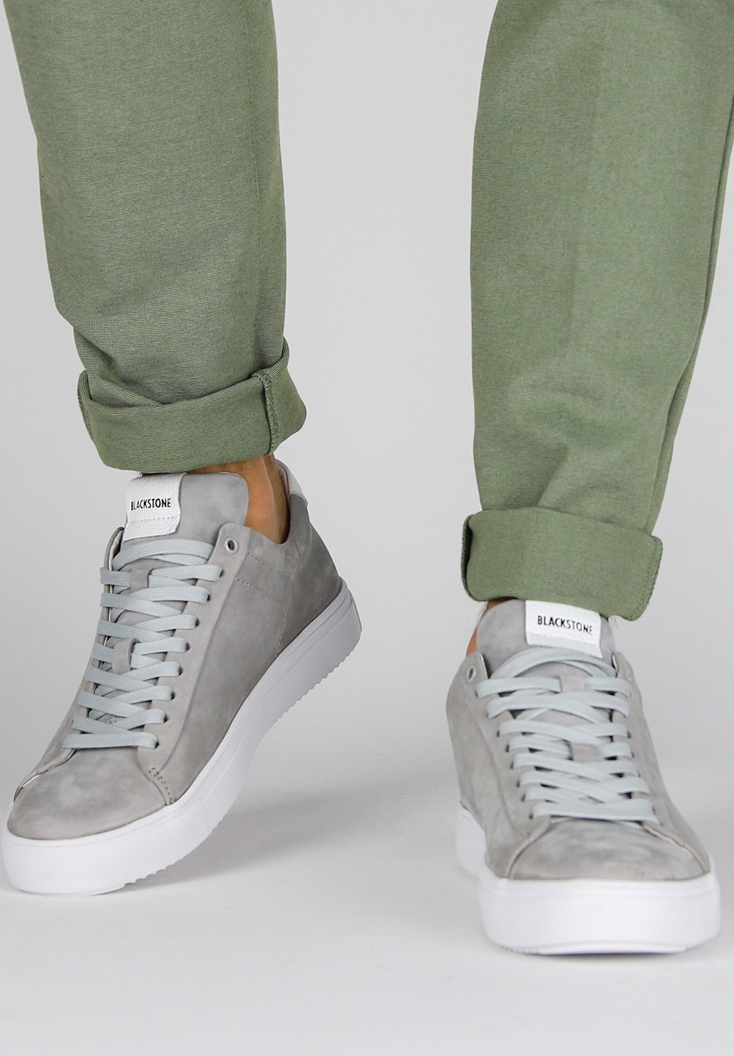 Blackstone Sneaker laag PM56 Silver Scone PM56