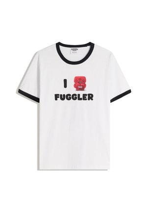 SHORT SLEEVE - Potiskana majica - white