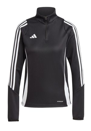 TIRO24 TRAINING TOP - Tops ar garām piedurknēm - blackwhite