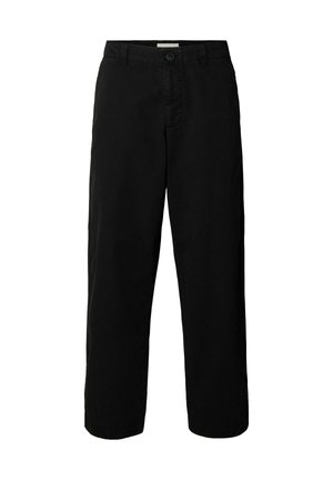 Annarr, CHINOS LOOSE FIT - Chino - black