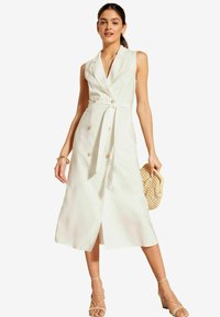 Friends Like These SLEEVELESS TIE WAIST - REGULAR FIT - Denné šaty - ivory white