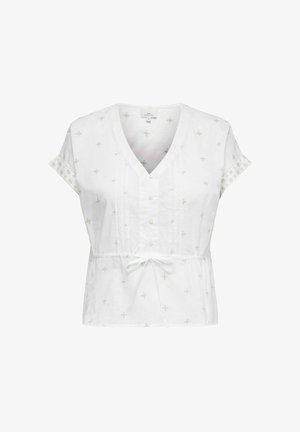 ONLY Carmakoma, TOP CARKUNA TOP - Blúz - bright white