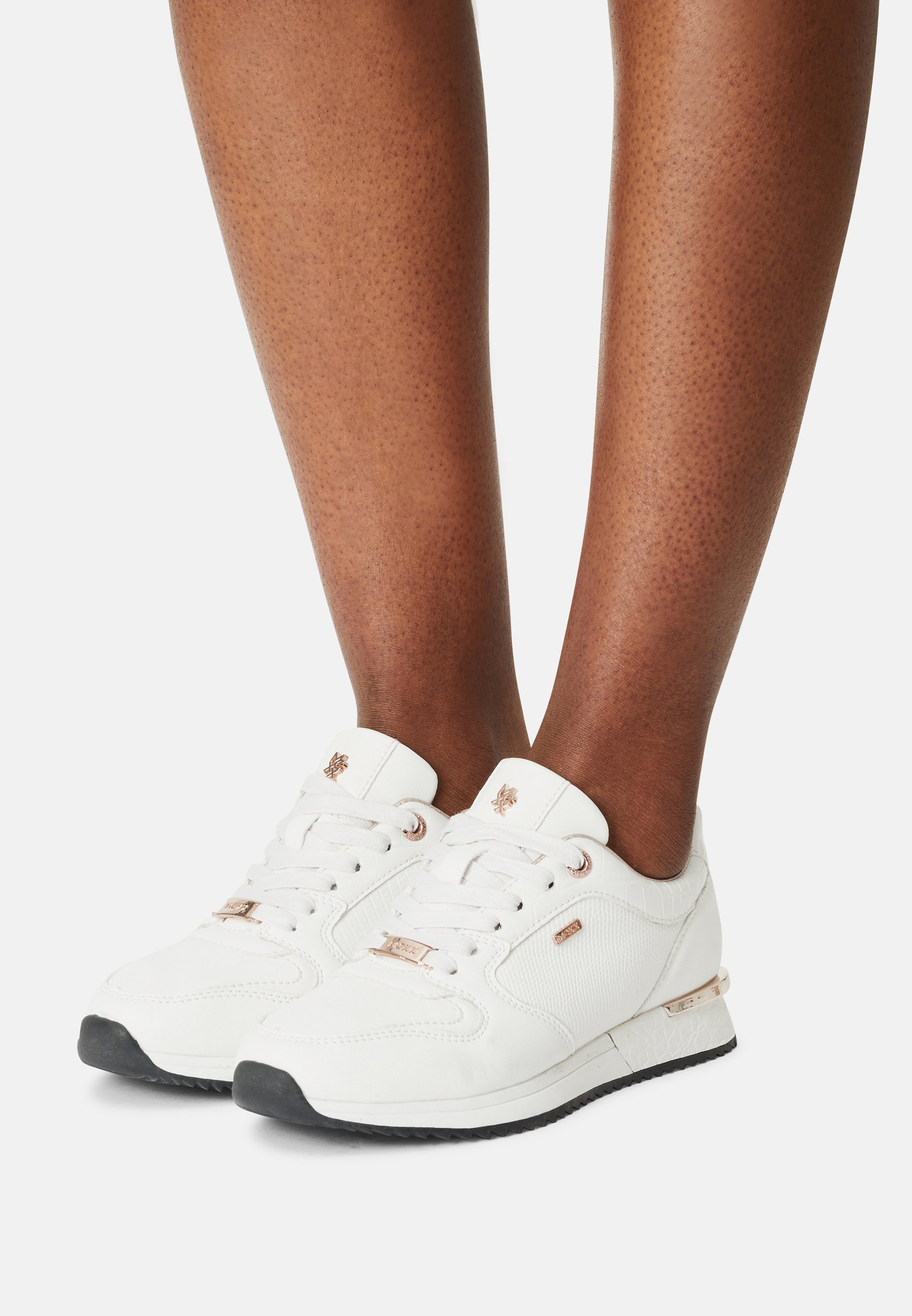 Mexx FLEUR - Sneakers laag - white/gold/wit - Zalando.nl