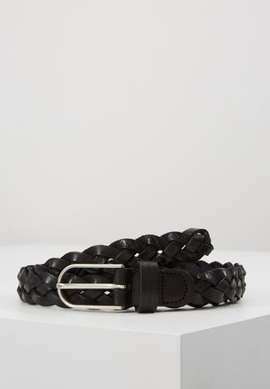 Braided belt - schwarz