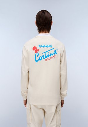 Napapijri FIEMME - Langærmet T-shirt - beige dimity