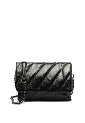 AMADI MONEY POCKET - Olkalaukku - black