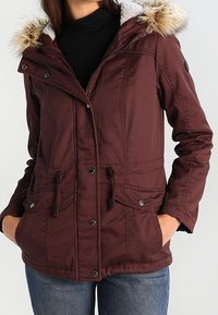 ONLY Overgangsjakke - dark brown